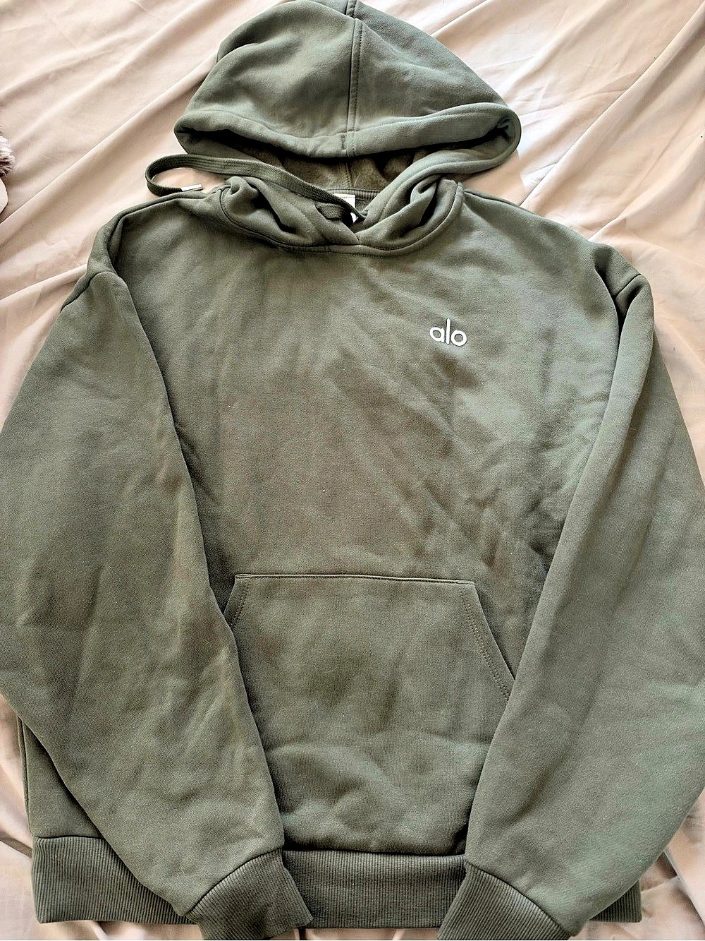 alo sage  Green Hoodie Size Small